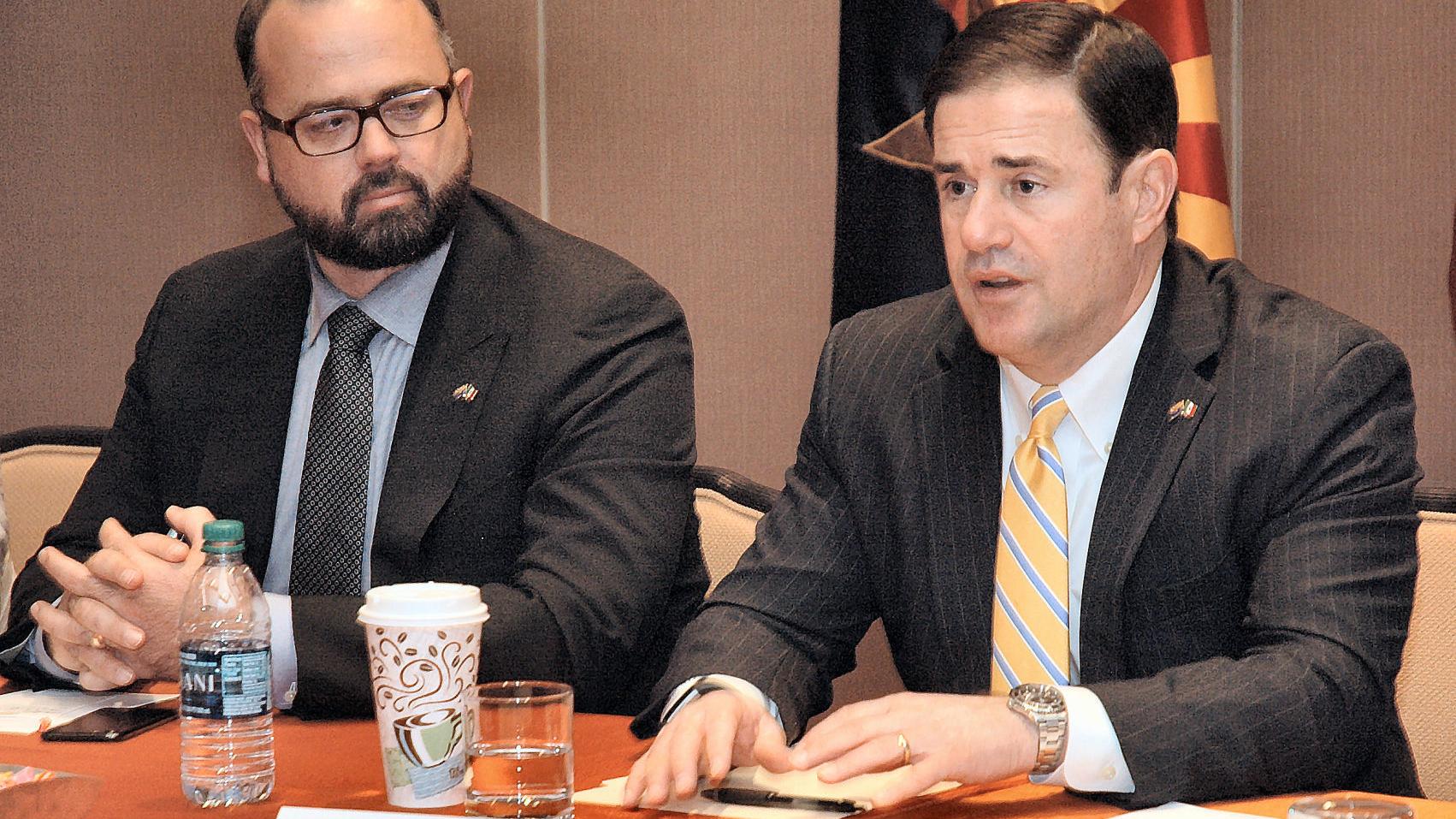 Ducey's chief of staff, key to his election, announces he's moving on